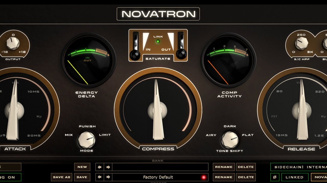 Best Compressor Plugin of 2017? Kush Novatron Demo
