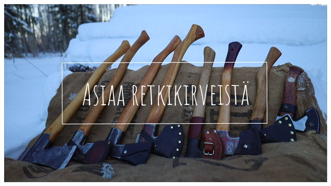 Asiaa retkikirveistä