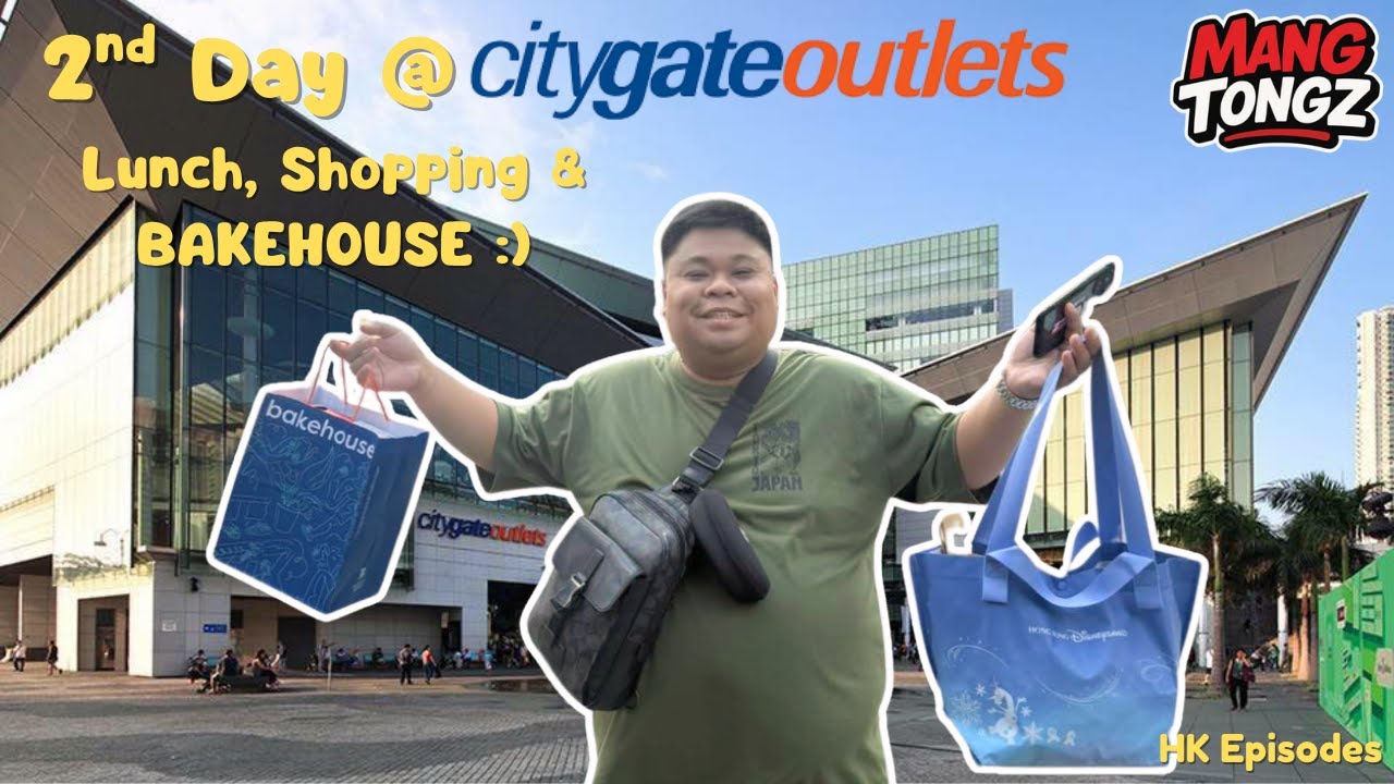 Citygate Outlets Shopping Hong Kong! 🫰🏻