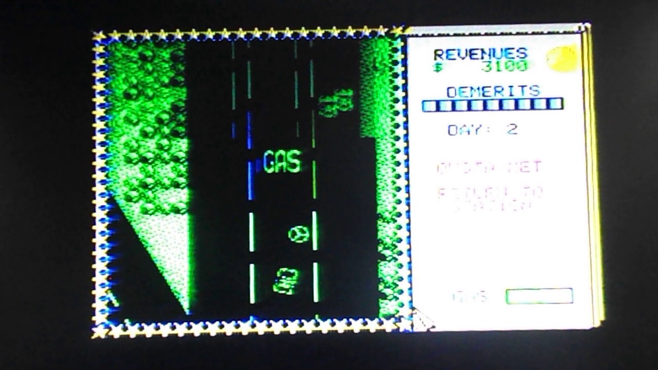 Unemulated Gameplay vid: Let's Play APB on the ZX Spectrum
