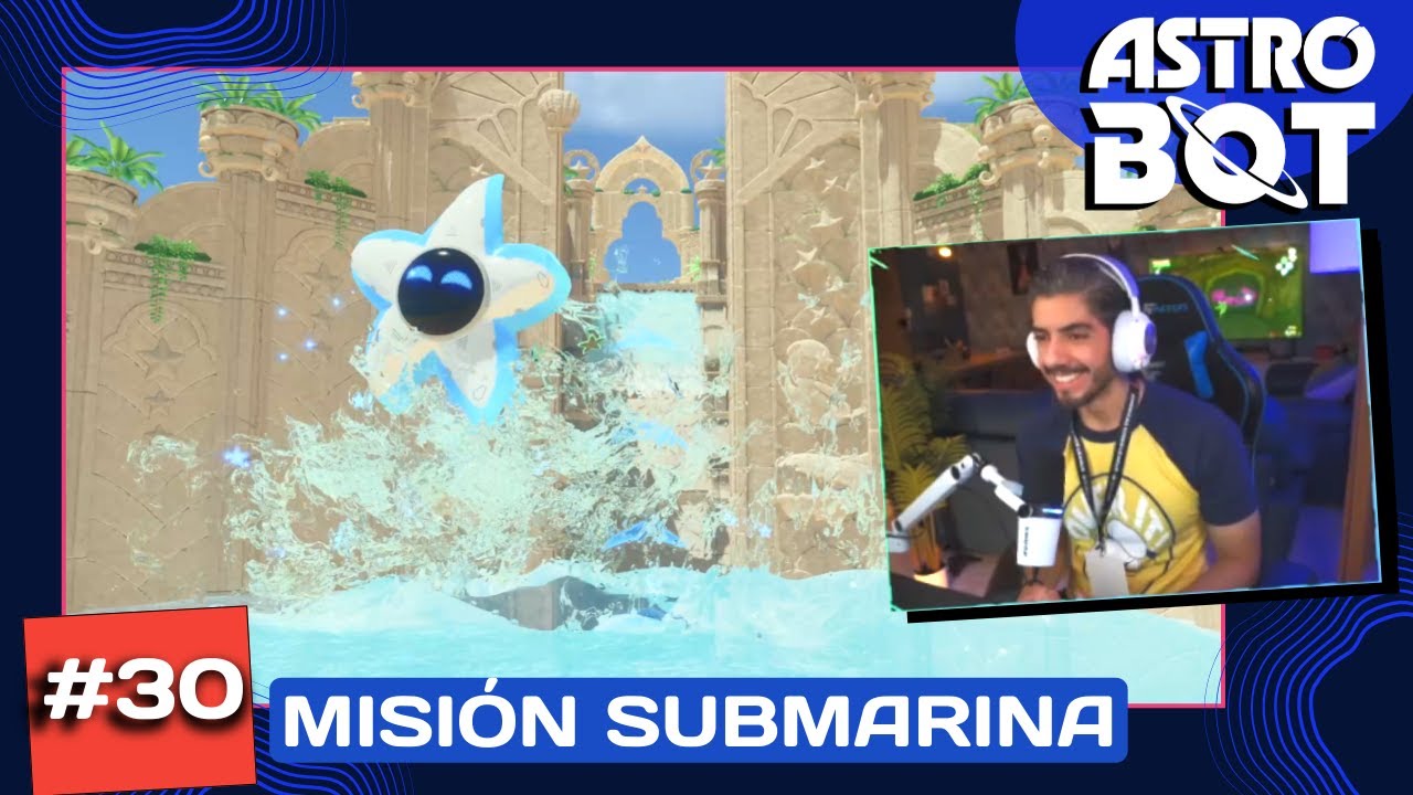 #30 Misión Submarina (100% Coleccionables) | Astro Bot
