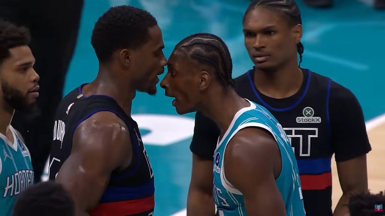 People are trying to blame the Pistons when the Hornets caused the trouble
