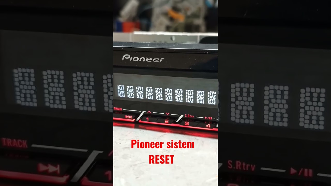 Pioneer MVH-DEH  serisi RESET İŞLEMİ