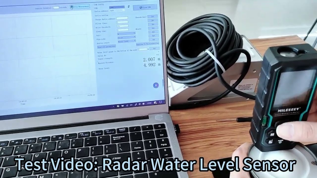 radar level monitoring,radar level sensor,radar level measurement,Radar Water Level Sensor