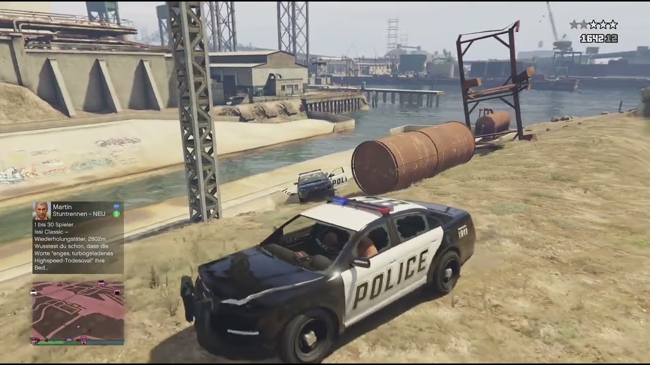 Mich verfolgt Polizei 24 Stunden ￼￼teil 2 (in gta 5 online 