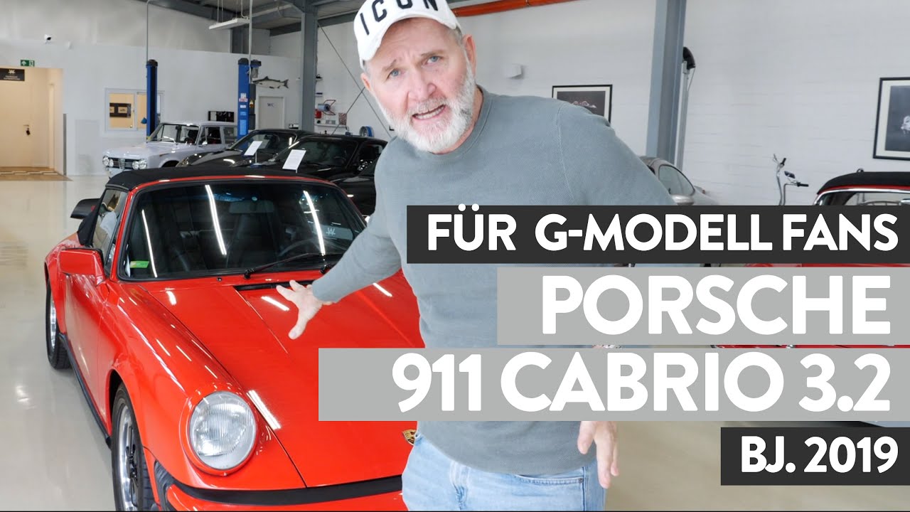 Porsche 911 G-Modell Cabrio 3.2, Bj. 1986