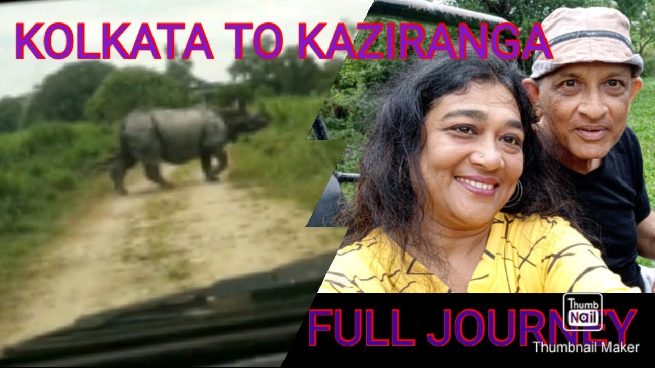 KOLKATA TO KAZIRANGA, FULL JOURNEY,1300 km