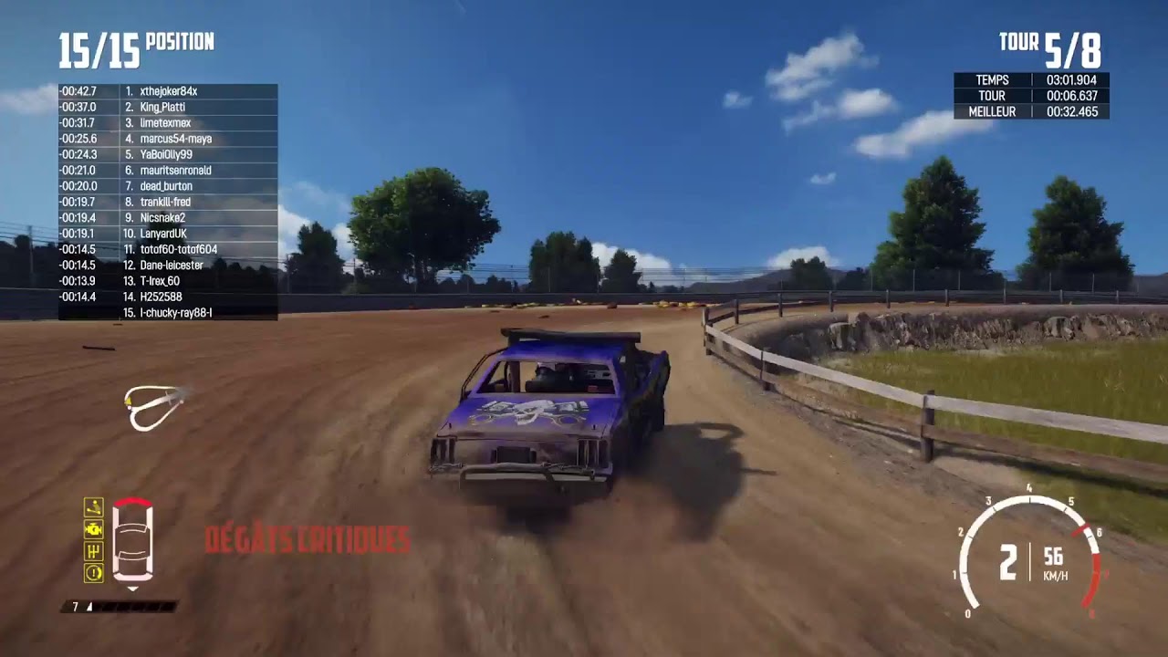 🔴🐺 [LIVE FR PS5] 🐺😋 WRECKFEST 😎🐺