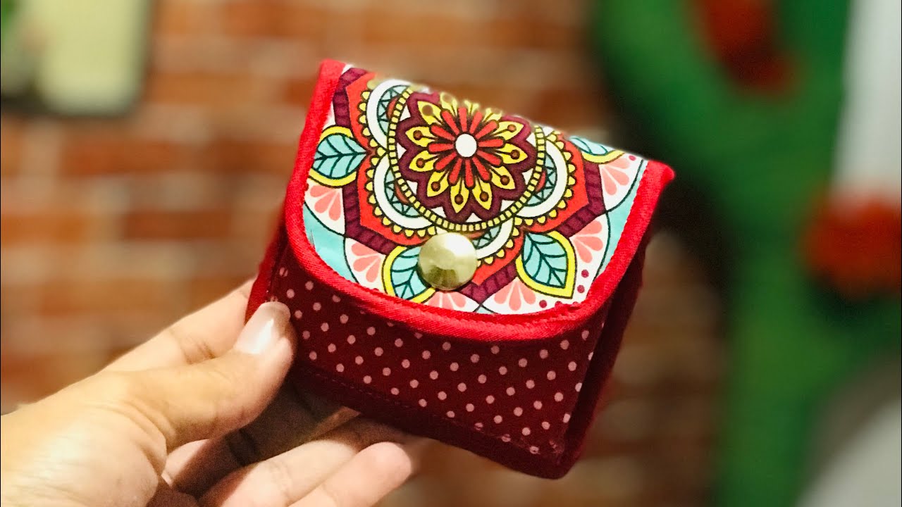 Como fazer Porta moedas em apenas 10 minutos