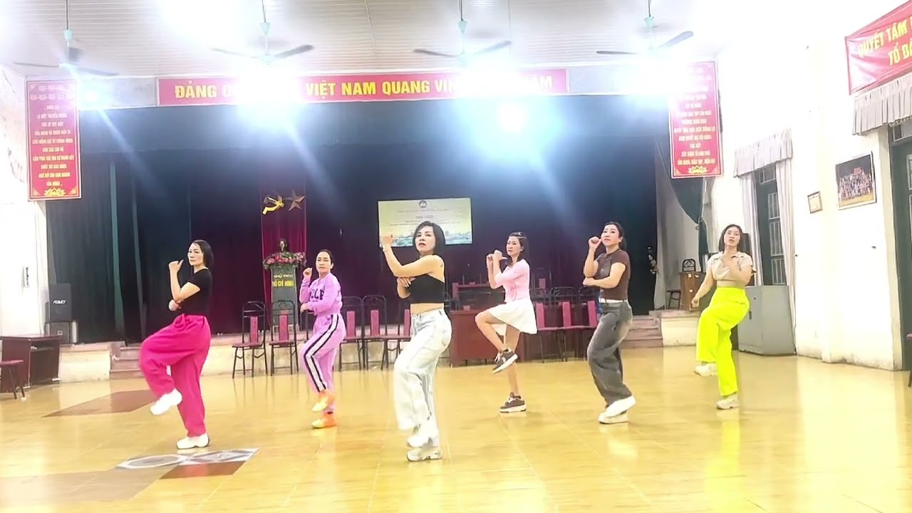 Hạt mưa vương vấn- zumba 7 sắc