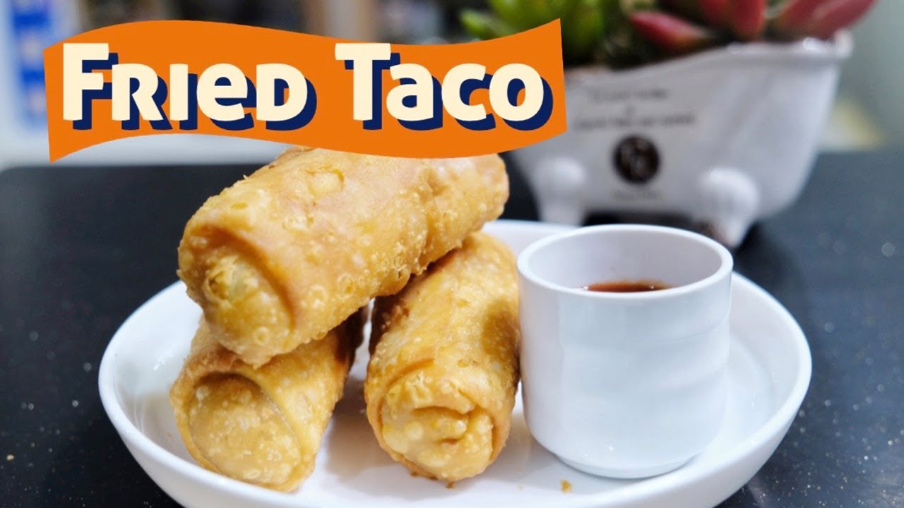 Fried Taco ala Taco Boy | Crispy Taco