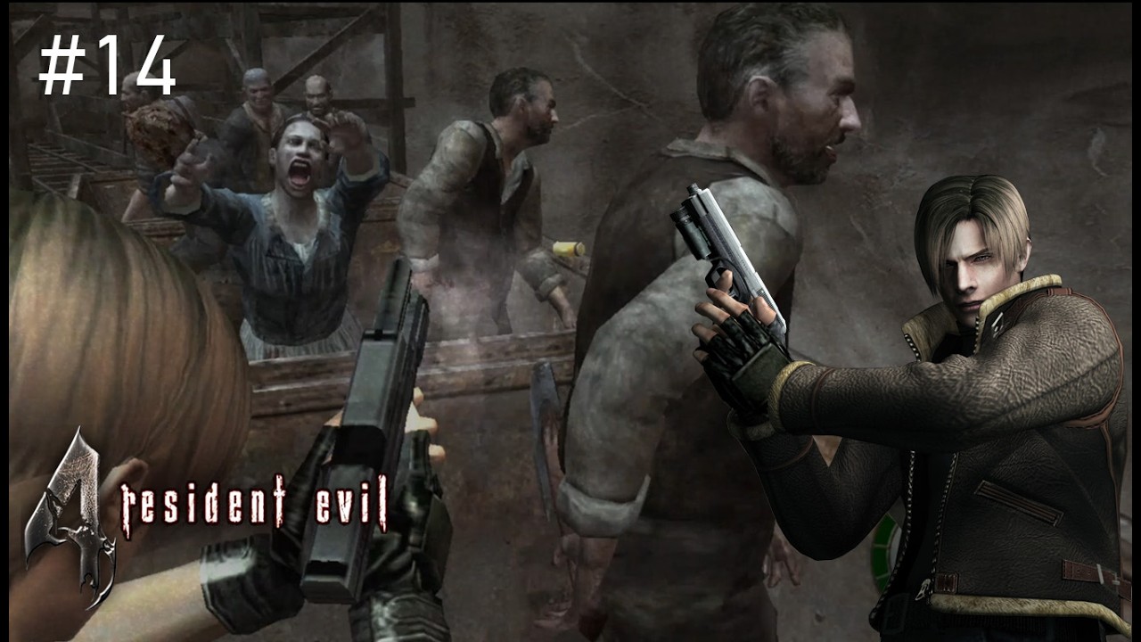 Mining Cart Fight | Resident Evil 4 | Gameplay #14