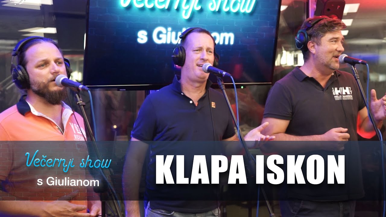 Klapa Iskon - Dajem ti rič [Večernji show s Giulianom]