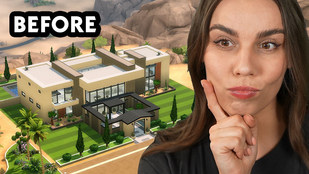 I renovated this EA mansion (The Sims 4)