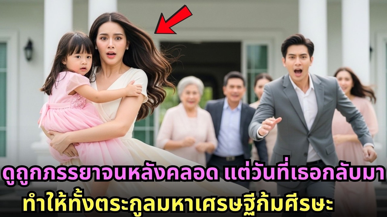 เขาเคยดูถูกภรรยาจนไร้ค่า หลังคลอดเธอหายไป — วันที่กลับมา ทั้งตระกูลต้องก้มหัวให้
