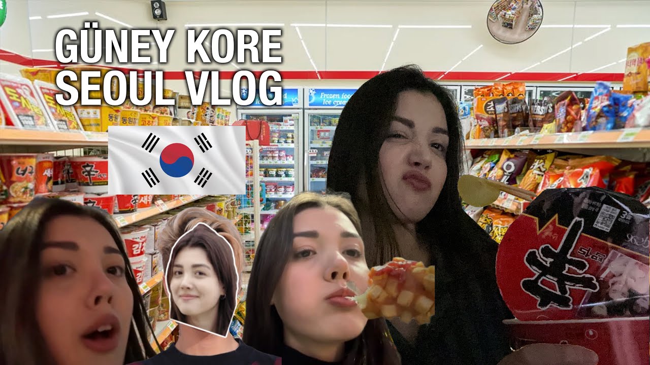 Kore’de tek başıma bir günüm vlog | TEK KİŞİLİK DEV KADRO