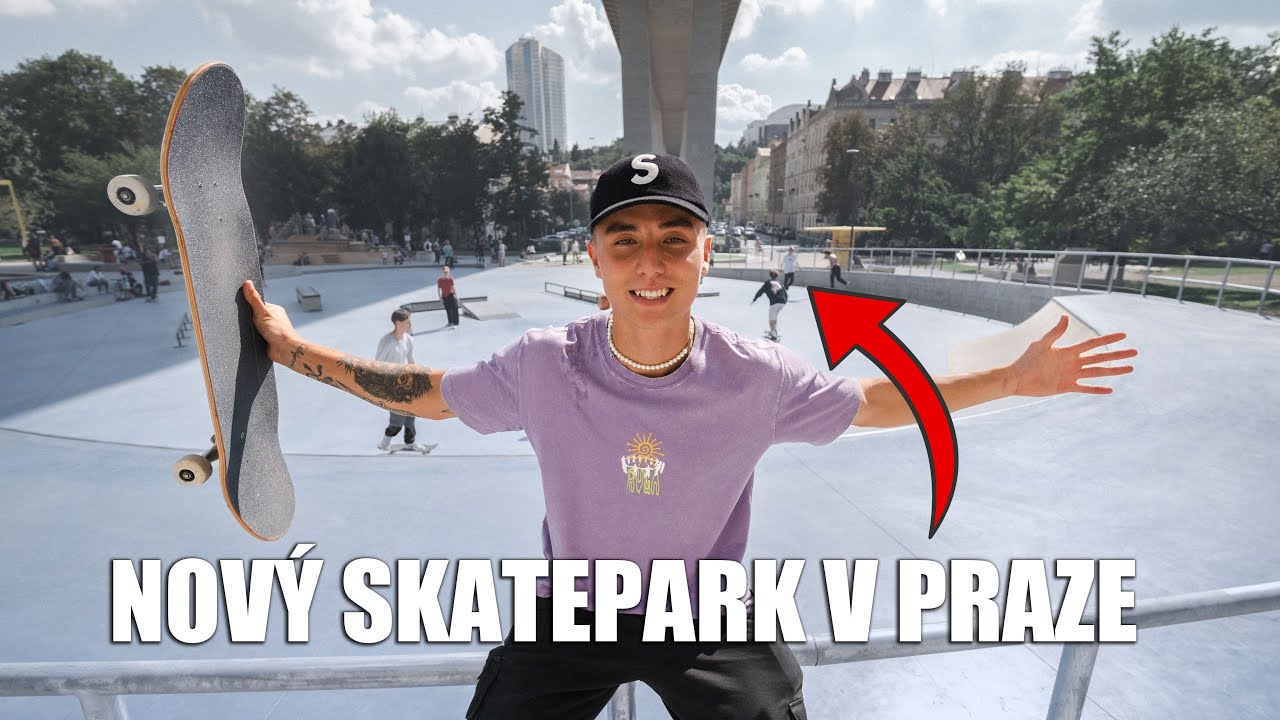 NOV&Yacute; SKATEPARK V CENTRU PRAHY POD MOSTEM