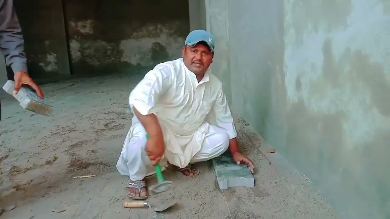 ٹف ٹائل لگا رہے ہیں ٹیکنیکل ٹیکے دار