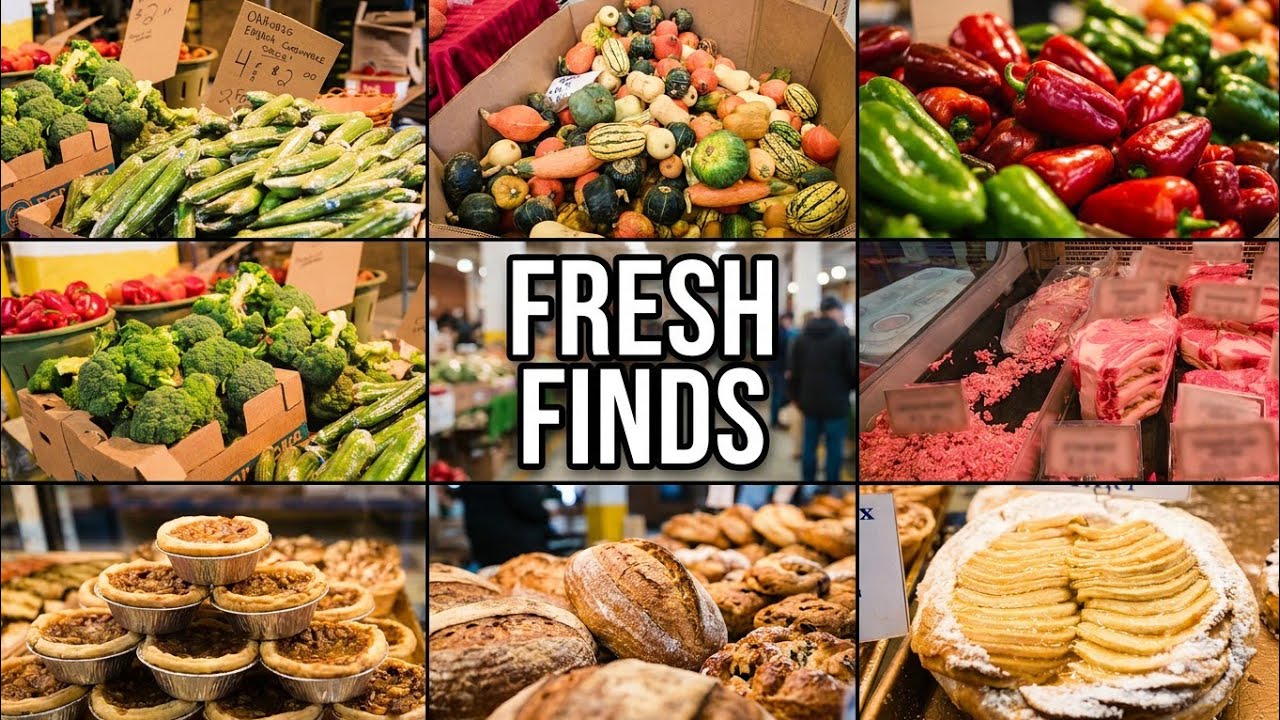 Kitchener Farmers Market on a Saturday Afternoon (Autumn 2025)