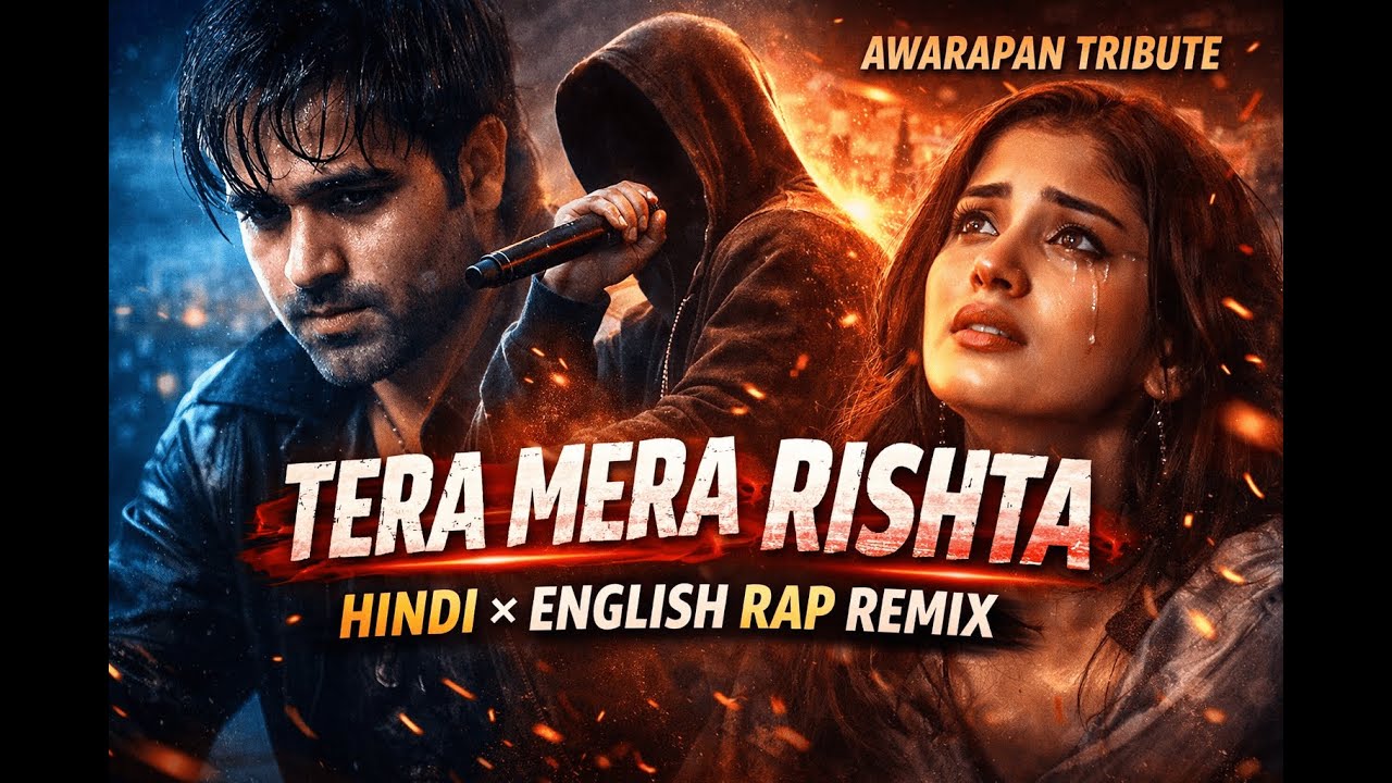 Tera Mera Rishta (Remix) | Hindi × English Rap | Awarapan Tribute | Emotional Lofi Trap