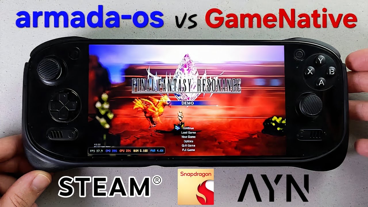 ARM &laquo;Steam Deck&raquo;! Armada OS против GameNative, при участии Odin 3 + CyberPunk 2077, God of War, D...