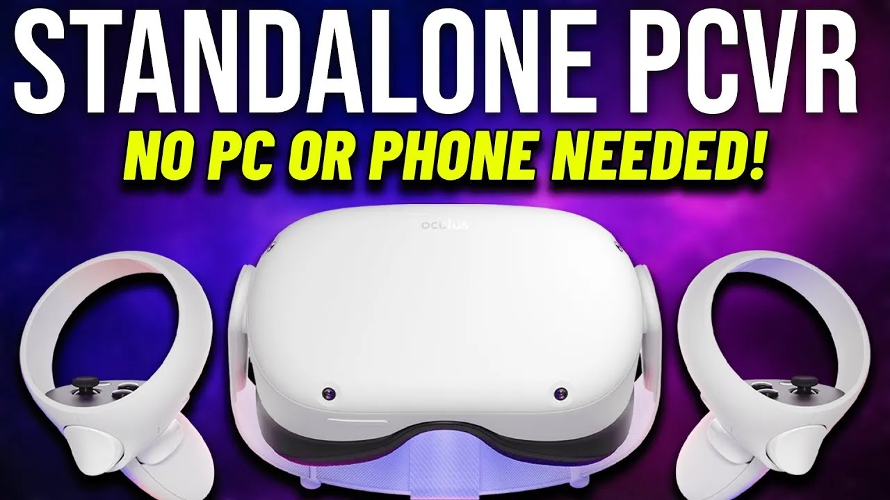 Играйте в игры PCVR на Quest 2 БЕЗ ПК или телефона! Играйте в SteamVR, используя ТОЛЬКО Quest 2!