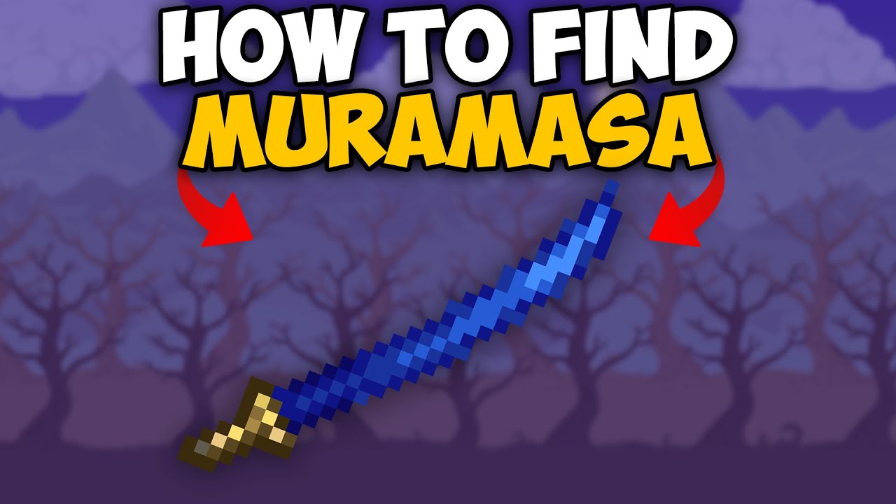 Terraria How To Get Muramasa | Terraria Muramasa seed 1.4.4.9