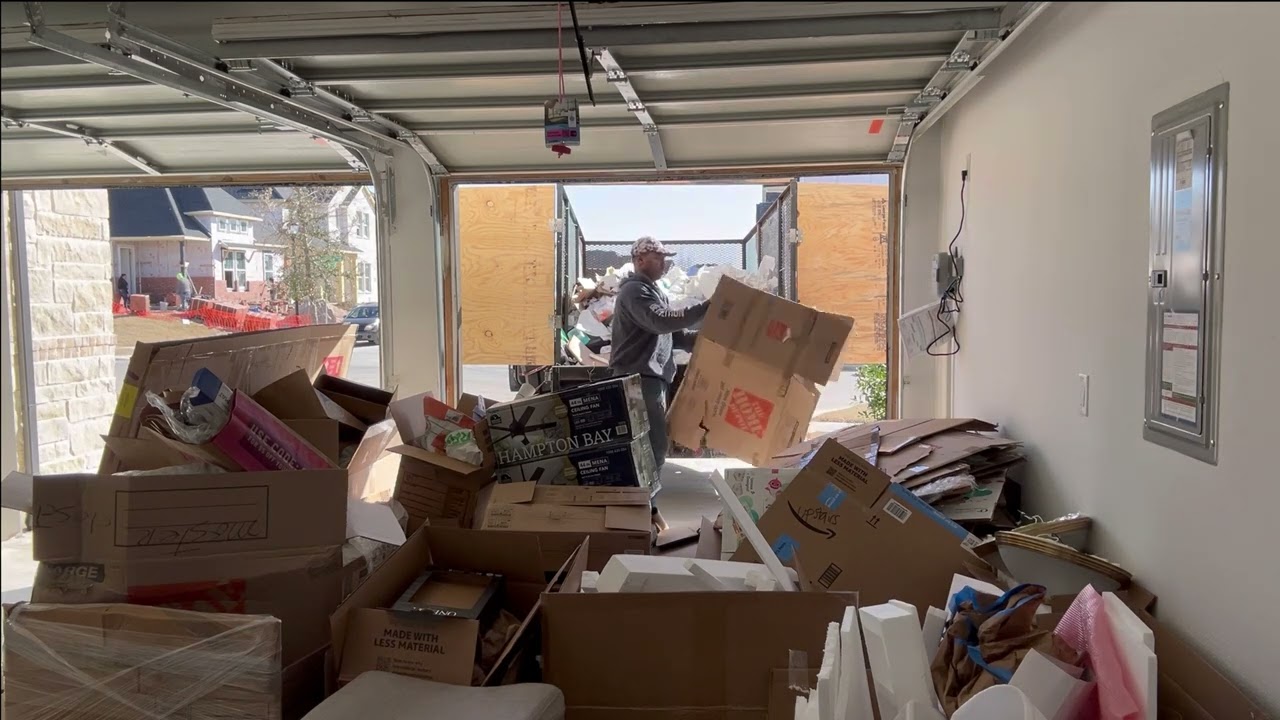 Garage cleanout in Frisco, Texas!!