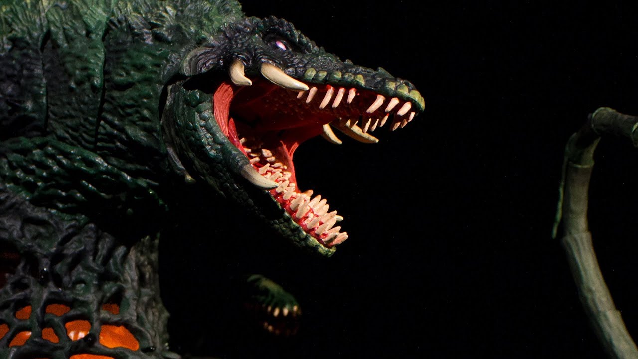 S.H.MonsterArts Biollante - Stop Motion Demo