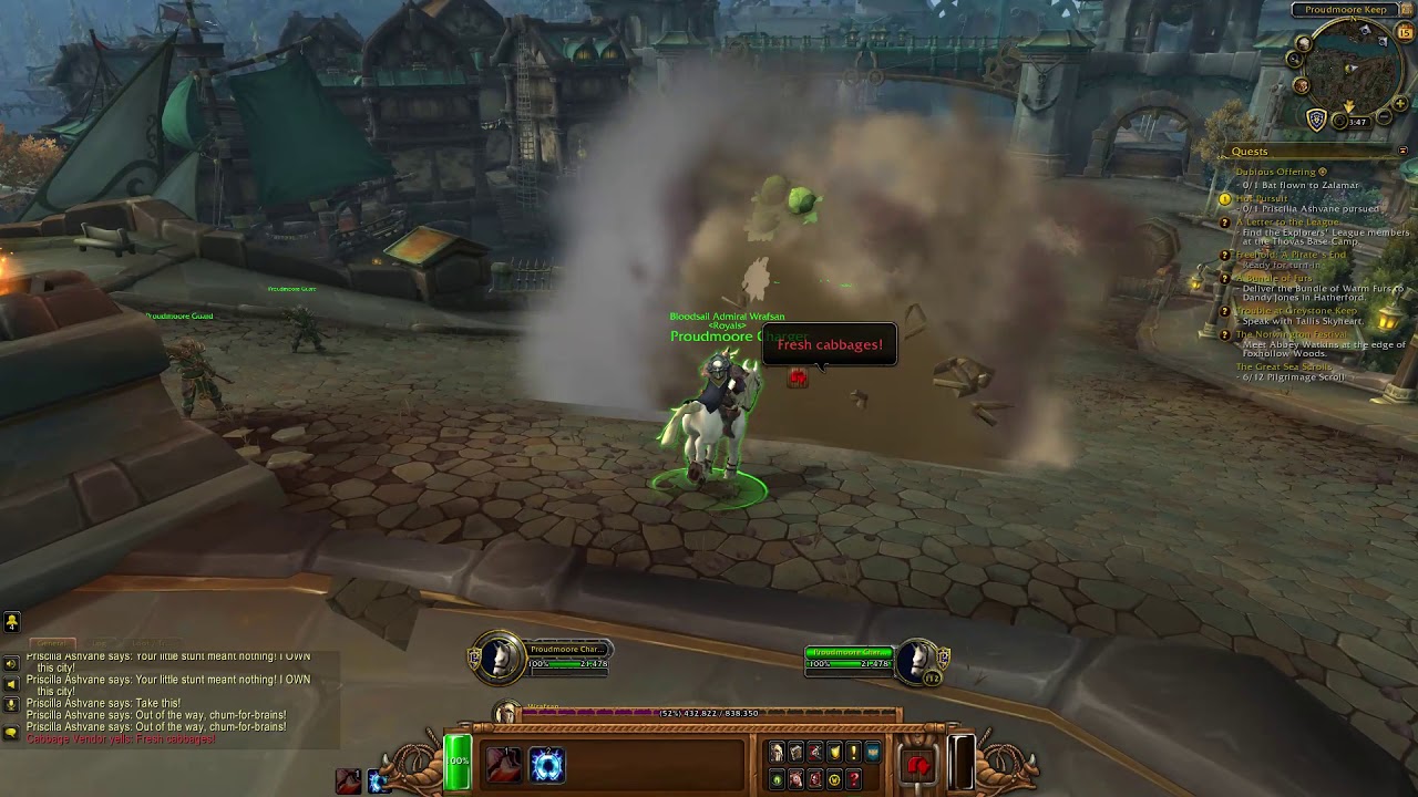 World of Warcraft MY CABBAGES (BFA spoilers)