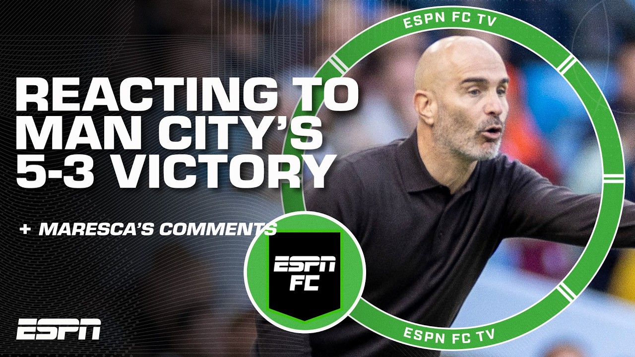 Enzo Maresca says he&rsquo;d prefer Manchester City &lsquo;to win 1-0 than 5-3&rsquo; | ESPN FC
