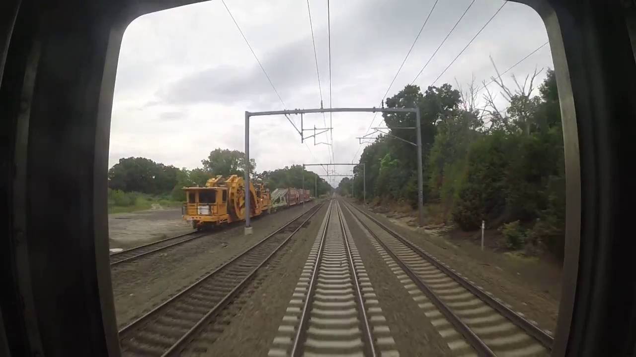 Amtrak Train 172 - New Haven to Old Saybrook Rear View (GoPro)