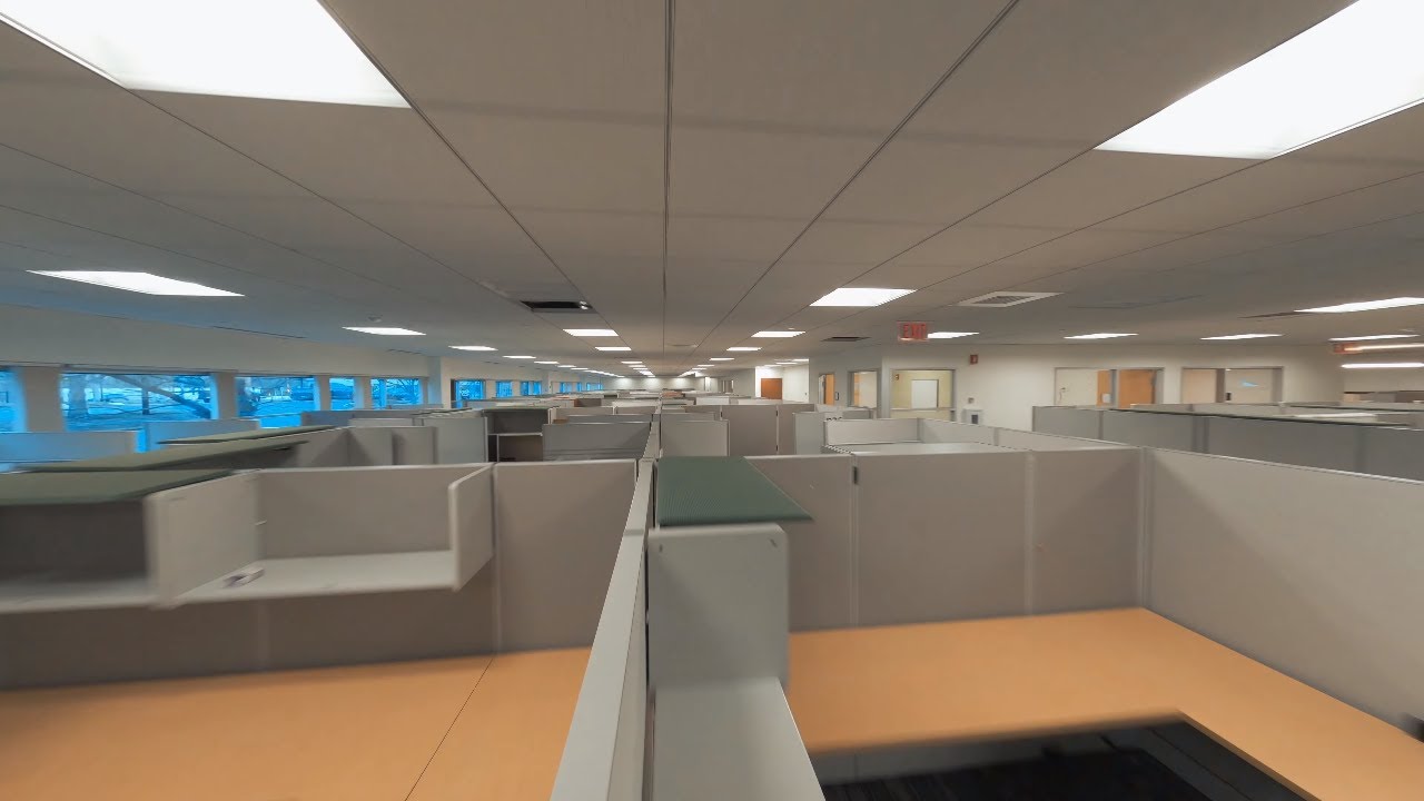 Interior Drone Tour - 22,000 Sq.ft. Office Space