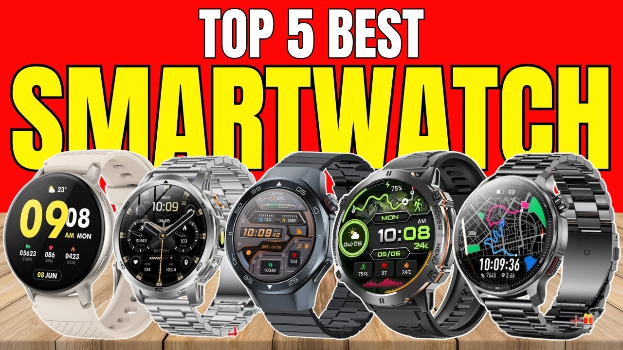 Top 5 Best Smartwatch on AliExpress 2026 | AMOLED, GPS & Military Smart Watches