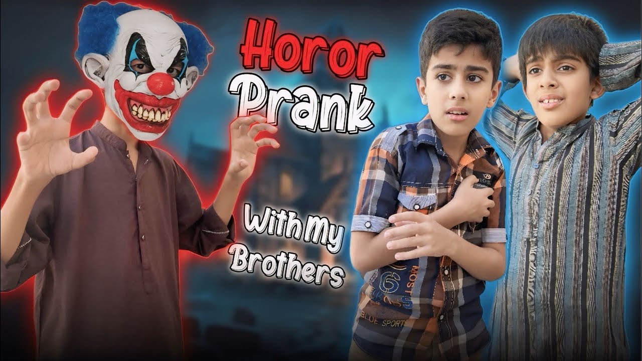 Terrifying Horror Prank Gone😱Wrong | With My Brothers