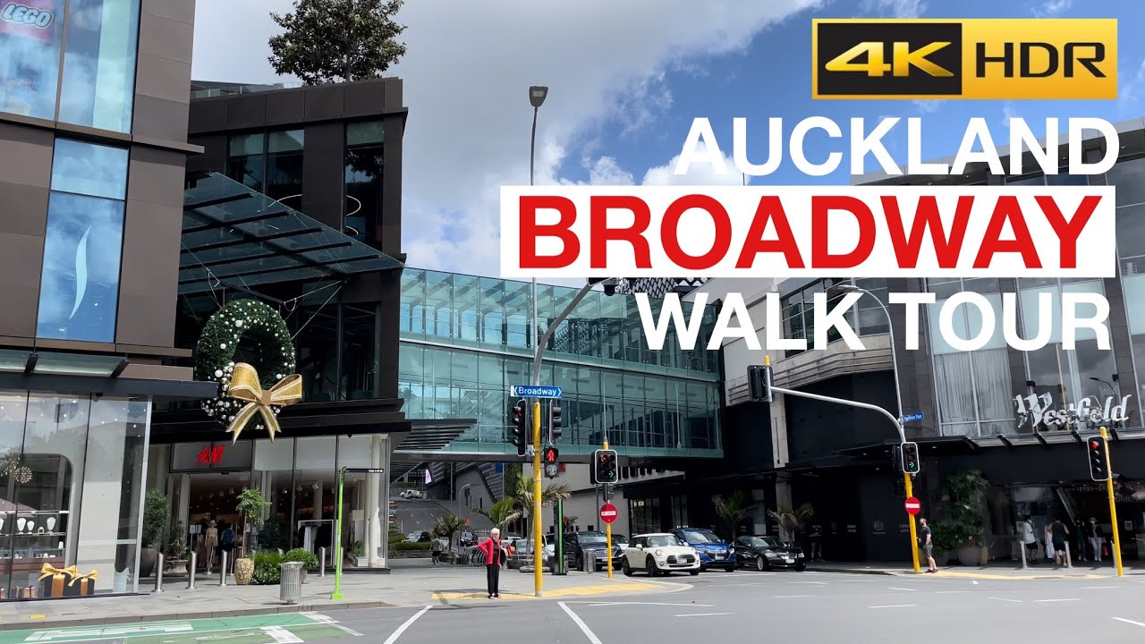 Broadway Newmarket Walking Tour - Auckland, New Zealand [4K HDR]