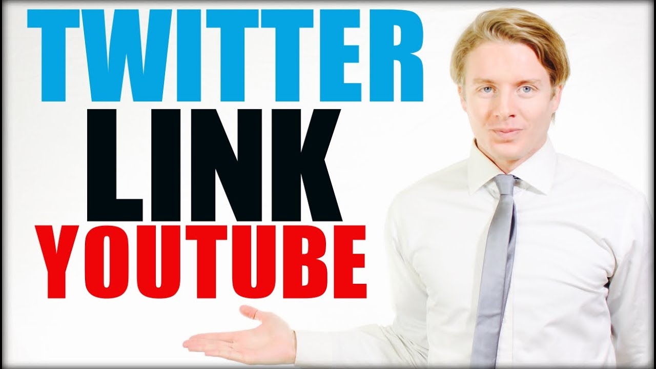 How to add Twitter link to Youtube channel 2016