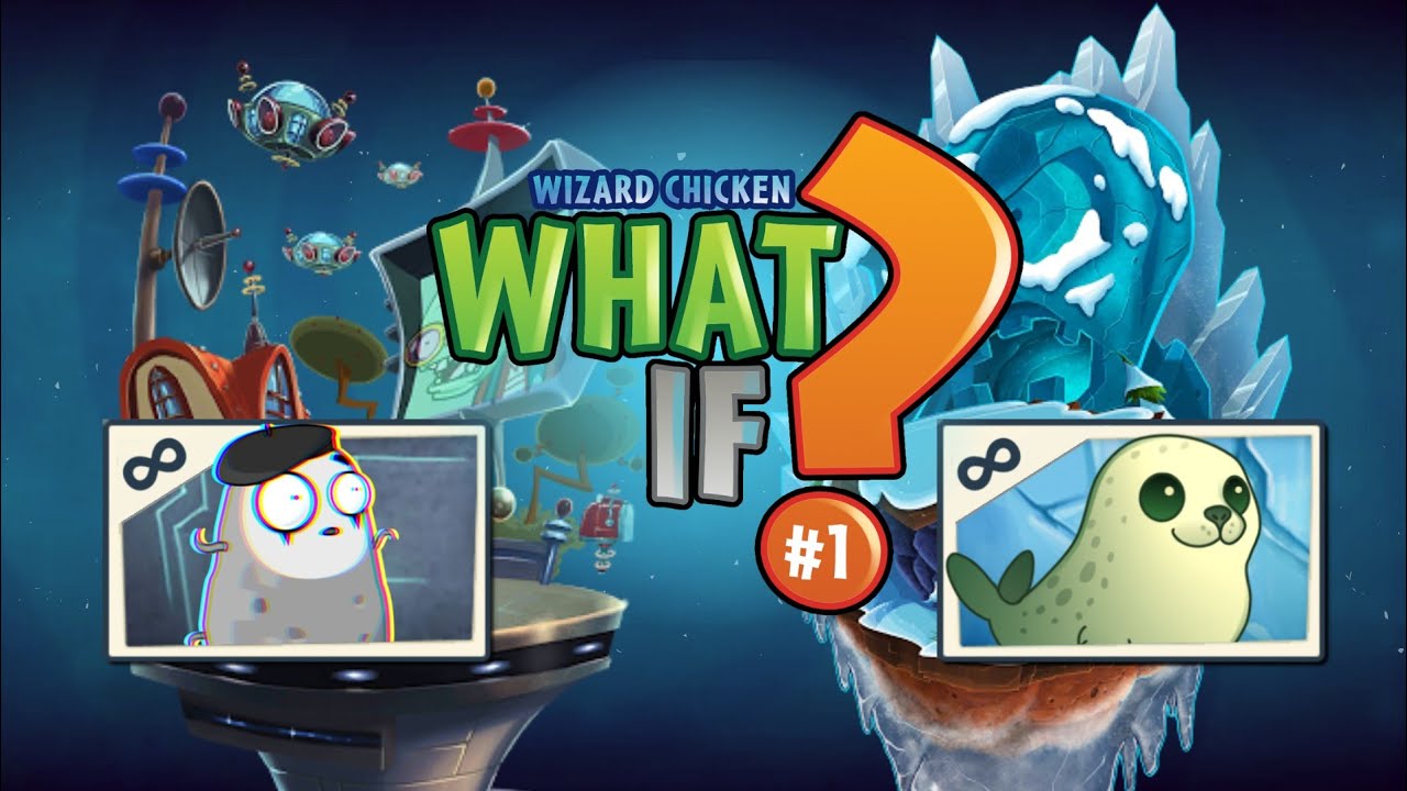 New Plants of Far Future & Frostbite Caves? | What if? #1| PvZ2