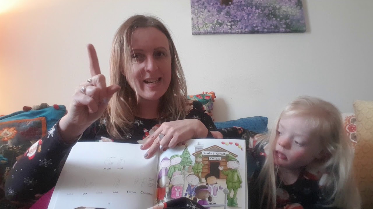 Christmas Shopping - a story book with Makaton 🎅🏽