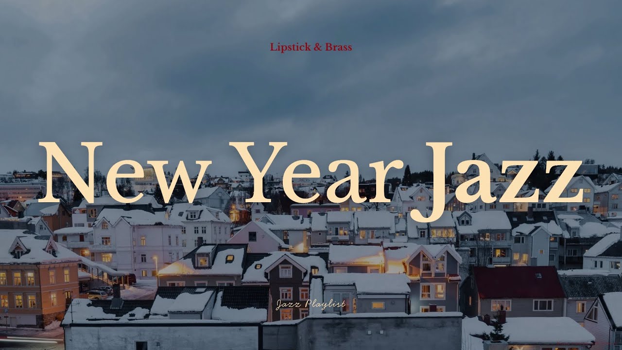 New Year Jazz | Midnight Piano & Bass Instrument Jazz