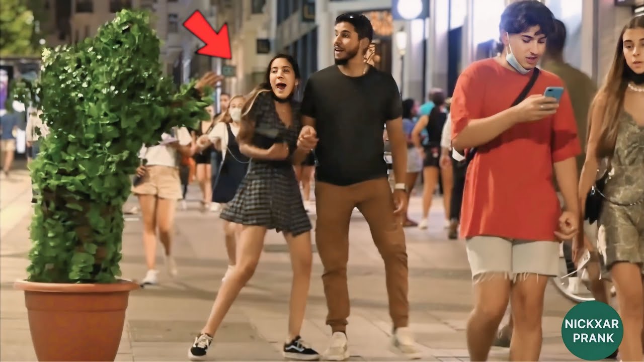 Scary Bushman’s Prank Gone wrong Public Reactions Are Crazy 