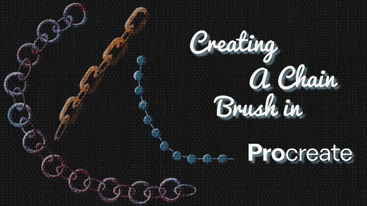 Creating a chain brush in Procreate