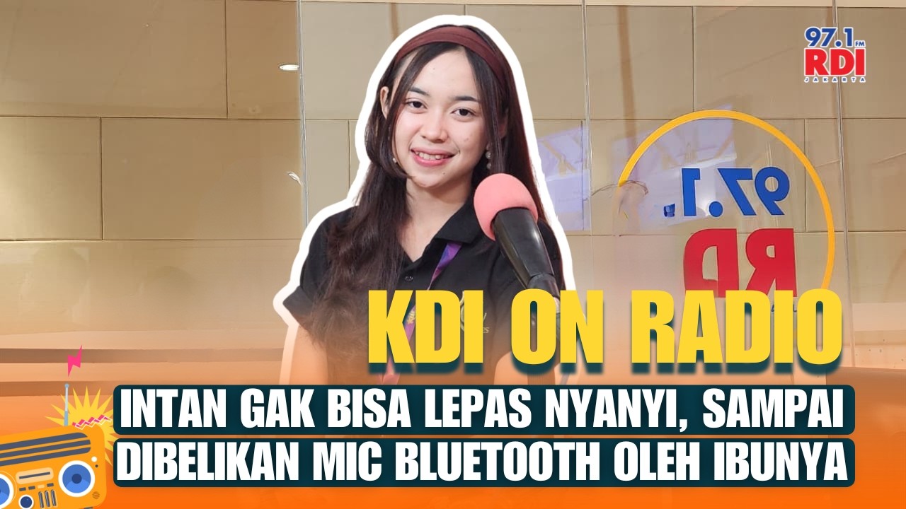 Intan Gak Bisa Berhenti Nyanyi, Sampai Dibelikan Mic Bluetooth Oleh Ibunya