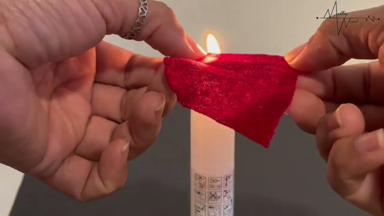 Rosas en tela que parecen reales |Tutorial paso a paso, fácil de hacer 