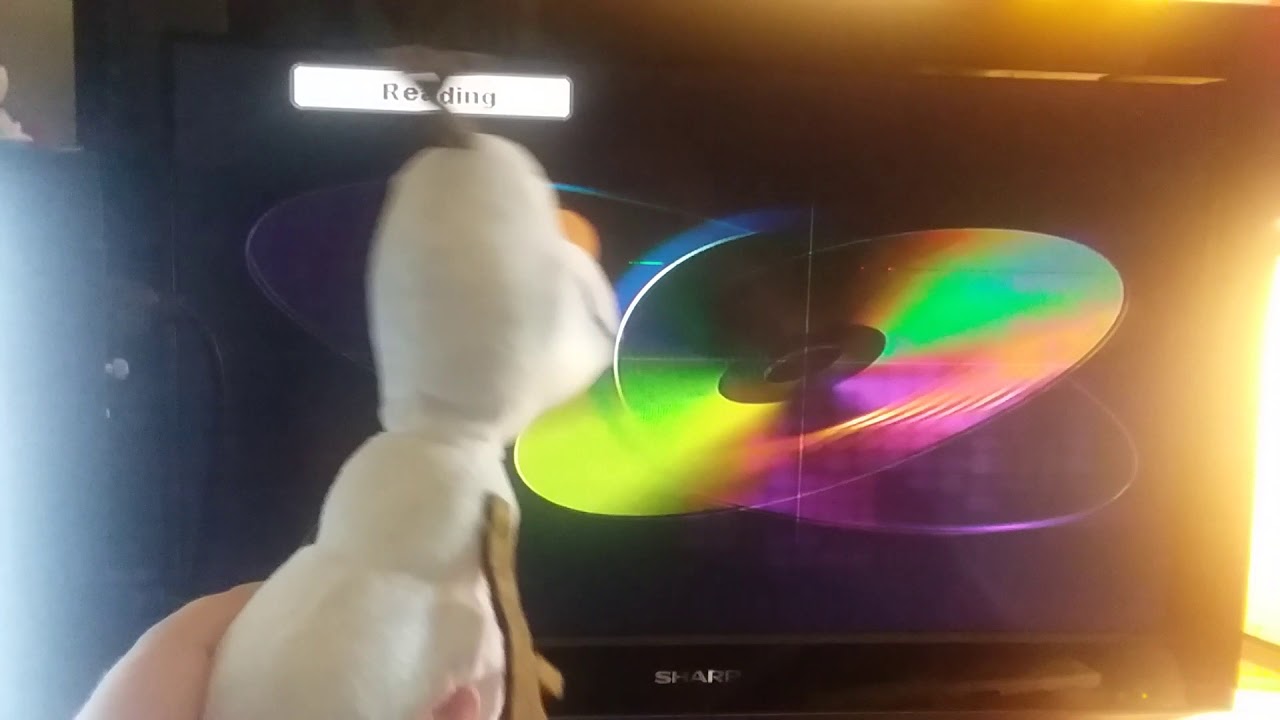 Olaf watches the THX logo