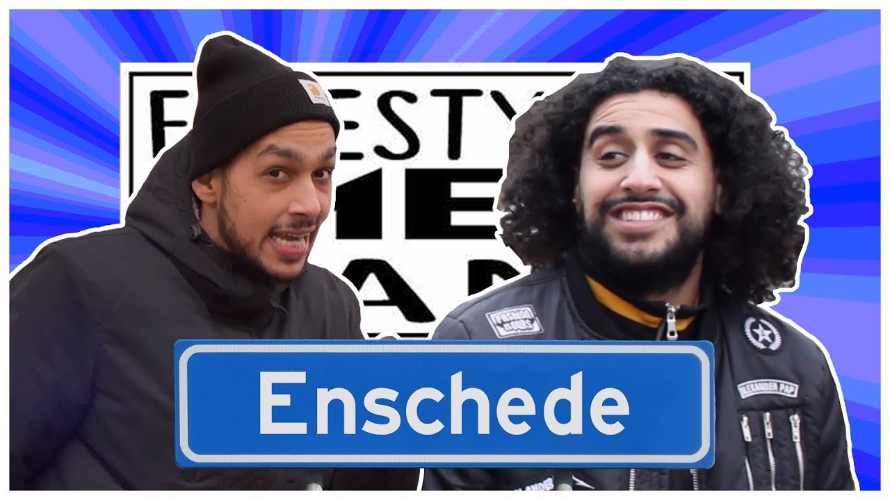 ANOUARVINES VS TA JOELA EN KRIKKEN IN EEN TENT?| Freestylen met Dani | van stad tot stad - Enschede