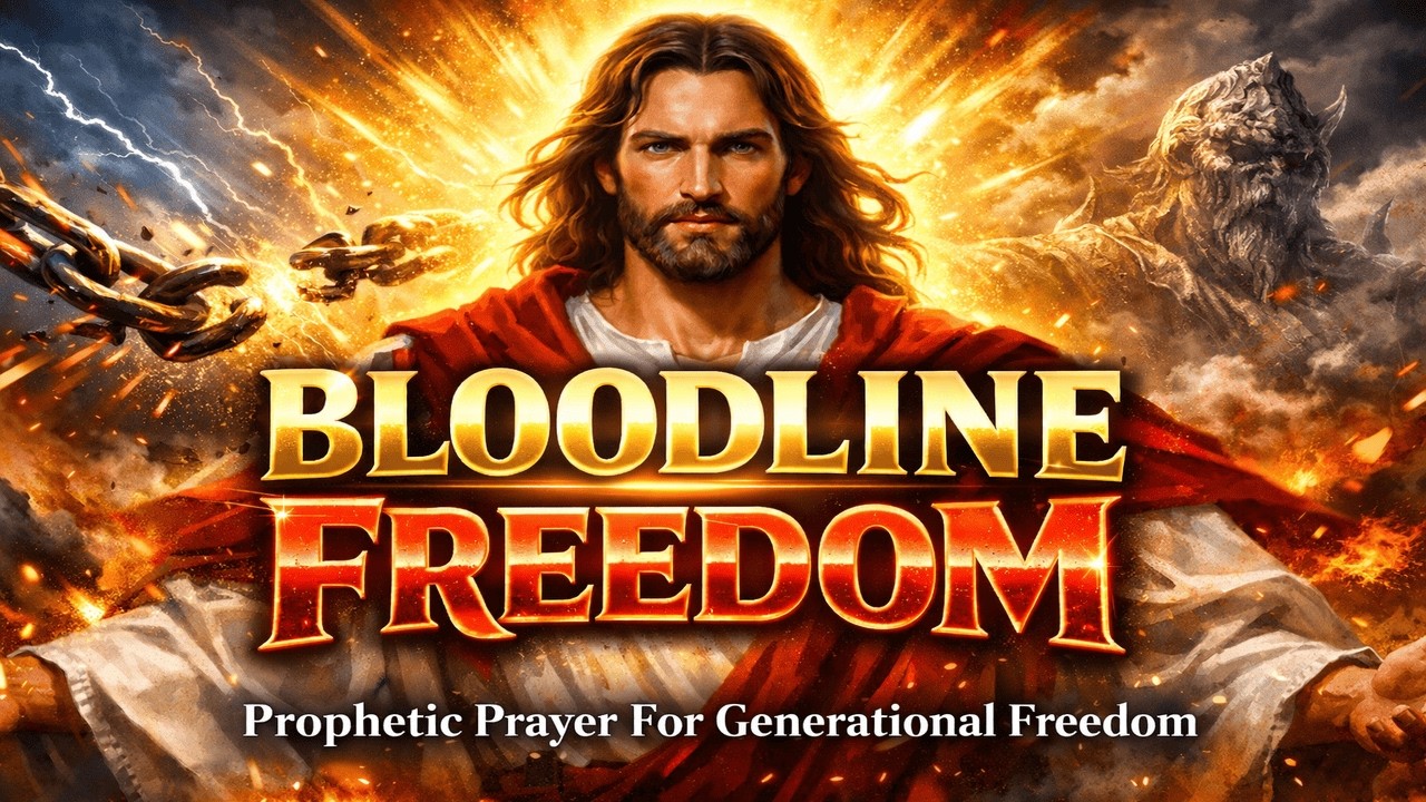 BLOODLINE FREEDOMProphetic Prayer for Generational Release. #BloodlineFreedom #prayer #faithoverfear