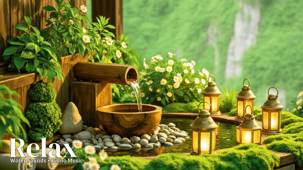 Healing Music with Gentle Water Sounds 🌿 Calming Sounds for Deep Sleep & Meditation