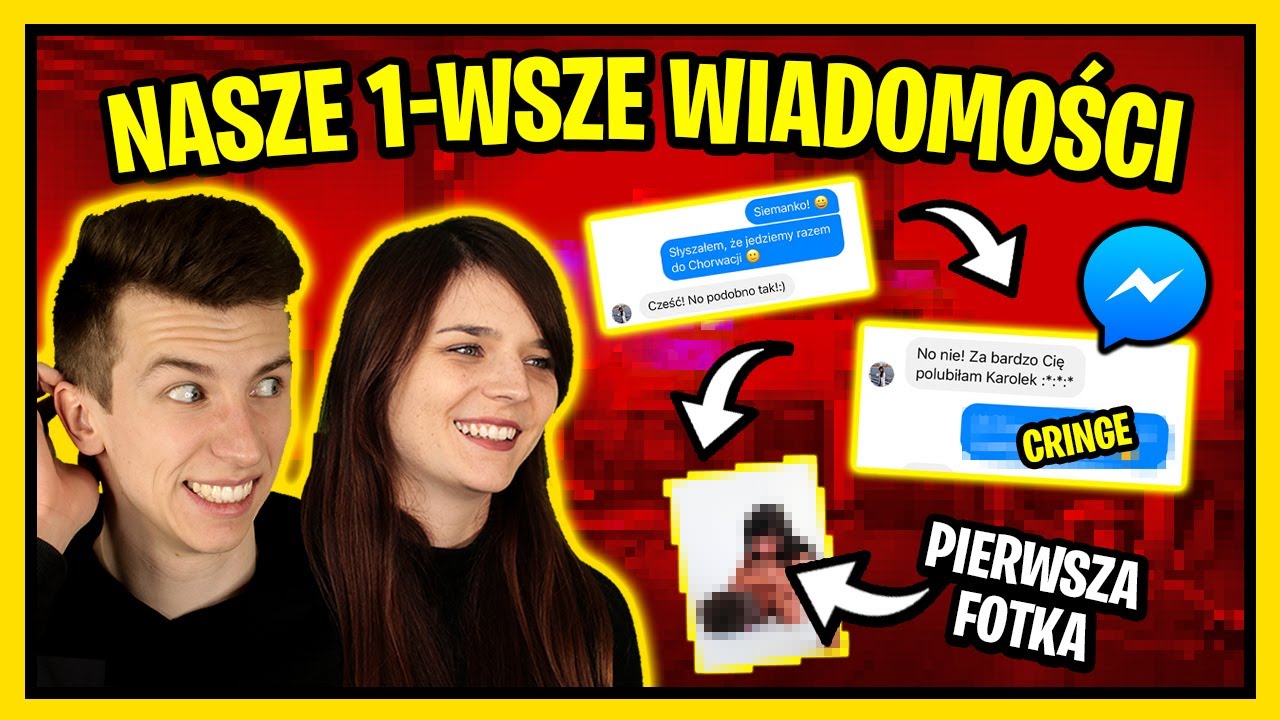 😂 CZYTAM Z DZIEWCZYNĄ NASZE PIERWSZE WIADOMOŚCI... ◉_◉ *cringe*