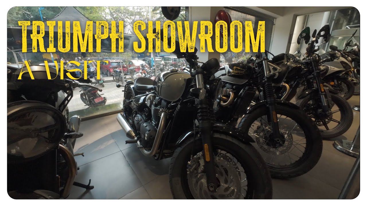 A Visit to Triumph Showroom | Premium Motorcycle | 4K
